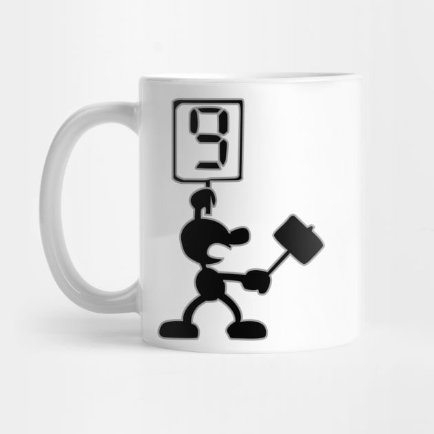 Game and Watch 9 Hammer by chrispocetti